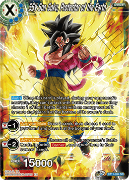 SS4 Son Goku, Protector of the Earth (SPR)