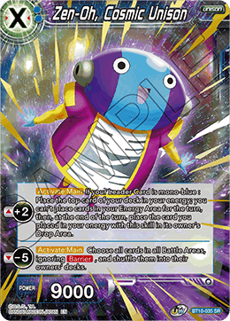 Zen-Oh, Cosmic Unison (SPR)
