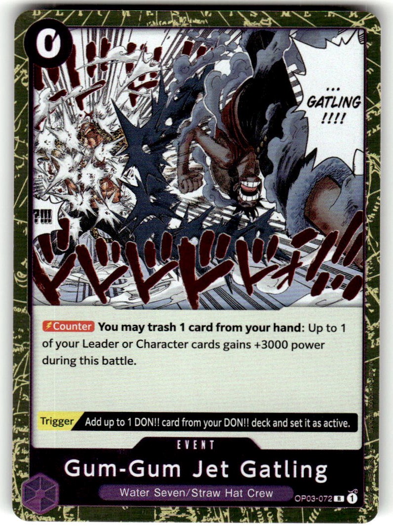 Gum-Gum Jet Gatling