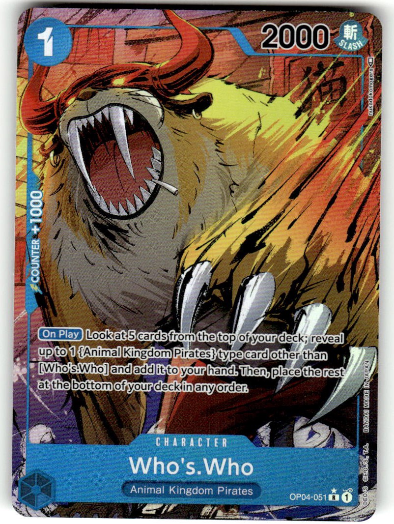 Who's.Who (Alternate Art)