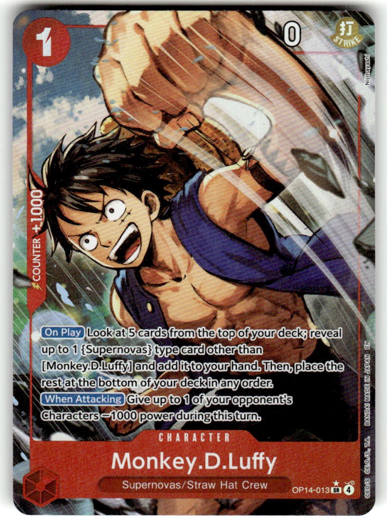 Monkey.D.Luffy - OP14-013 (Alternate Art)