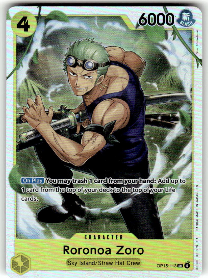 Roronoa Zoro (OP15-113)